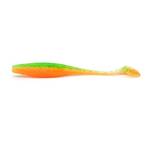 Shad Fast Strike Huky - Kuky 13.5cm 5buc/plic ORANGE GREEN