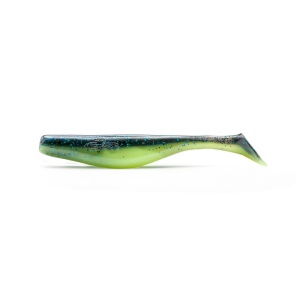 Shad Fast Strike Turbo Zander 10cm 10buc/plic CHARTREUSE BLUE BACK