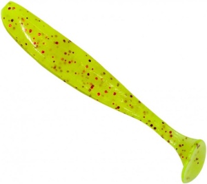 Shad Keitech Easy Shiner Chartreuse Red Flake PAL01 10cm 7buc plic