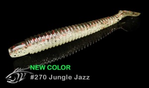 Shad Lunker City Swimming Ribster 10cm 270 Jungle Jazz