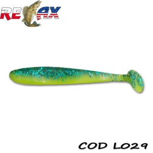 Shad Relax Bass Laminat Blister 8.5cm 4buc/plic L029