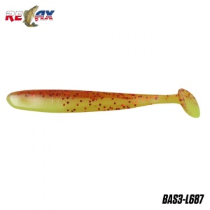 Shad Relax Bass Laminat Blister 8.5cm 4buc/plic L687