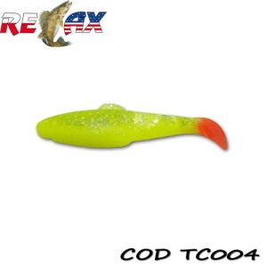Shad Relax Diamond Tricolor 7.5cm 10buc/plic TC004