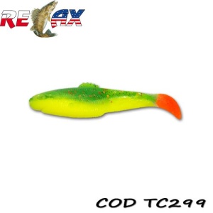 Shad Relax Diamond Tricolor 7.5cm 10buc/plic TC299