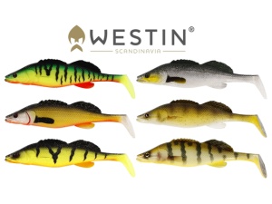 Shad Westin ZanderTeez Shadtail 8.5cm Crazy Firetiger - Img 5