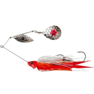 Spinnerbait Savage Gear Da Bush 14cm 21g Red Head Silver