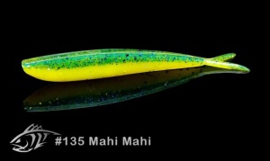 Split Tail Lunker City Fin-s Fish 12.5cm Mahi Mahi - Img 2