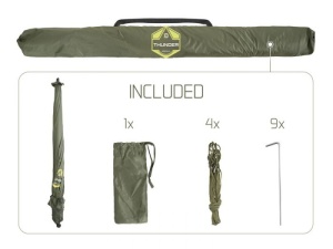 Umbrelă Cu Perete Lateral Delphin Thunder FullWall 250cm - Img 9