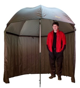 Umbrelă Delphin PVC Verde Cu Perete Lateral Extins 250cm - Img 6