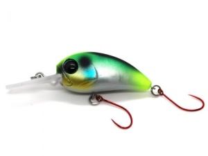 Vobler Damiki Disco Deep Trout-38 3.8cm 4.5g Floating 408H (Matt Holo Chart Black)