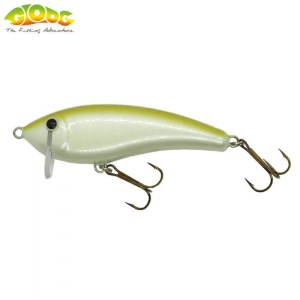 Vobler Gloog Hermes 70S 7cm 12g Sinking WO (White Olive)
