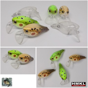 Vobler HMKL Crank 33TR Floating Custom Painted Yellow Hornet - Img 3