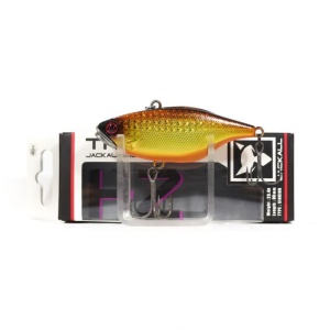 Vobler Jackall TN 60 Full Tungsten 60mm 13g Double Clutch Gold & Black - Img 2