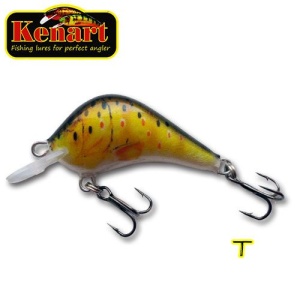 Vobler Kenart Baster 3.5cm 3g Sinking Trout