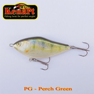 Vobler Kenart Dancer 7cm 18g Floating Perch Green
