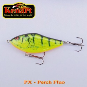 Vobler Kenart Dancer 7cm 22g S Perch Fluo
