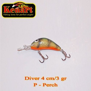 Vobler Kenart Diver 4cm 3g Floating Perch
