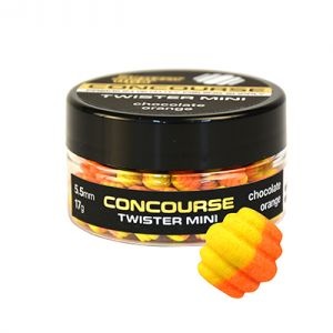 Wafter solubil Benzar Mix Concourse Twister Mini 5.5mm – momeală de concurs cu dizolvare lentă, atractanți puternici și prezentare perfect echilibrată pentru method feeder.