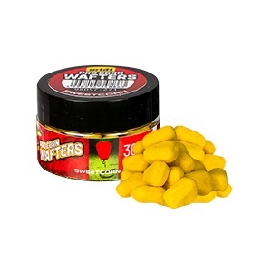 Wafters Benzar Pro Corn Midi 10mm, momeală critic echilibrată pentru method feeder, cu formă de porumb și flotabilitate slow suspending, ideală pentru crap.