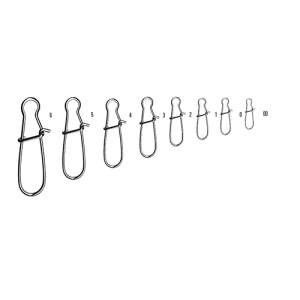 Agrafa Mustad Duo Lock 10buc/plic