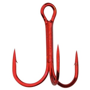 Ancore Gamakatsu 13R Treble Red 10buc/plic - Img 2