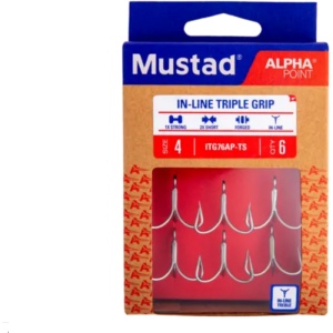 Ancore Mustad In-Line Steel 6buc/plic - Img 3