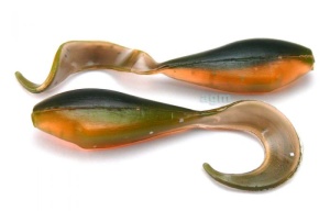 Bass Assassin Curly Shad 5cm Haloween - Img 2