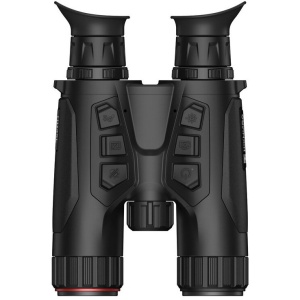 Binoclu Hikmicro Habrok HQ35LN – termoviziune + night vision, senzor 640×512, LRF 1000 m, obiectiv 35 mm, afişaj rotund, autonomie 6 ore.