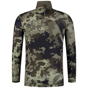 Bluza Korda Kool Quick Dry Long Sleeve Zip Neck Camo - Img 2