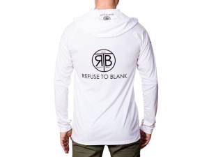 Bluza RTB UV Long Sleeve Hoodie UPF 50+ Bright White - Img 4