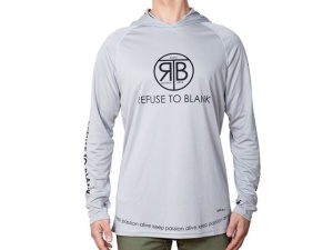Bluza RTB UV Long Sleeve Hoodie UPF 50+ Light Grey