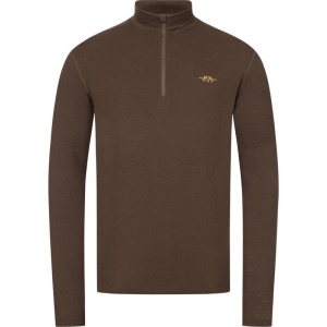 Bluză termică bărbați Blaser Jonar Merino Dark Brown