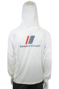 Bluza UV Major Craft Protection Summer Hoodie White - Img 2
