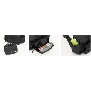 Borseta Daiwa Emeraldas Hip Bag E Green 13x30x23cm - Img 3