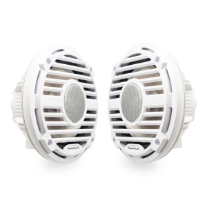 Boxe Aquatic PC410 Pro Clasic (120W) – Boxe marine albe de 6.5 inch cu iluminare RGB LED integrată și certificare IP65 pentru sunet și stil în medii nautice solicitante.