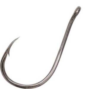 Carlig Fudo Delta Chinu W Ring Black Nickel