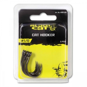 Carlig Somn Black Cat Hooker DG Coating 1/0 5buc/plic - Img 2