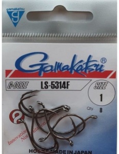 Carlige Gamakatsu Forjate LS-5314F 6buc/plic - Img 3