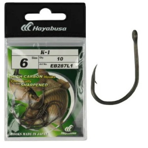 Cârlige Hayabusa K-1 NRB Teflonate 10buc/plic