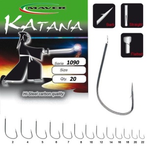 Carlige Maver IT Katana Nickel 1090 20buc/plic Nr 16 - Img 2