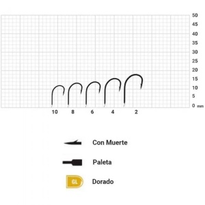 Carlige Mustad Ultrapoint Corn Barbed Spaded Hook 10buc/plic - Img 3