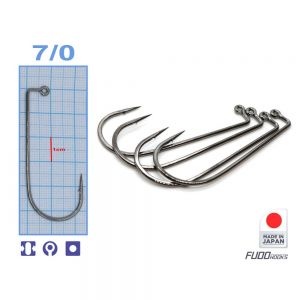 Carlige Pentru Jig Fudo Ab Black Nickel Bulk 500 - 1000buc