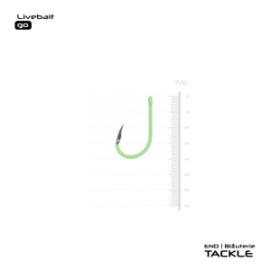 Cârlige Vagner Hook Livebait Go – Inovație pentru pescuitul modern la somn, cu vârf la 10 grade, ochet sudat și strat dublu luminescent pentru siguranță și eficiență maximă.