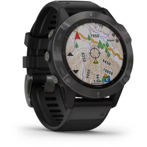 Ceas Garmin Fenix 6 Sapphire Gray Black 47mm - Img 4