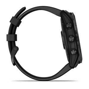 Ceas Garmin Fenix 7X Sapphire Solar Titan DLC Black Cu Curea Neagră - Img 3