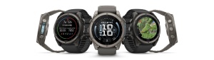 Smartwatch GPS Garmin fēnix 9 Sapphire 51mm Titanium cu ecran AMOLED și carcasă Carbon Grey DLC.