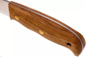 Cuțit Helle Didi Galgalu – Instrument full-tang premium cu lamă de 12,9 cm din oțel 12C27, mâner ergonomic din lemn Kiaat și teacă tradițională din piele.