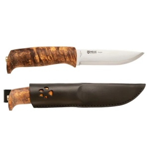 Cutit Helle Gaupe 12C27 Cu Lama De 107mm Si Teaca