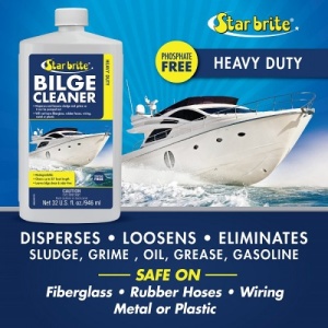 Star Brite Heavy Duty Bilge Cleaner – Soluția inteligentă pentru o santină impecabilă, eliminând mirosurile și reziduurile de hidrocarburi cu efort minim în timpul navigării.