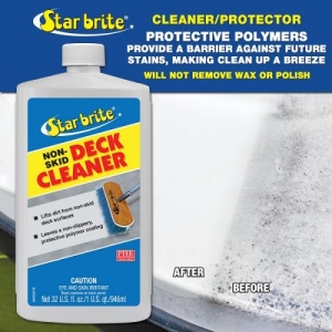 Star Brite Non-Skid Deck Cleaner 1L – Specialistul tău pentru o punte curată, protejată și sigură, eliminând efortul fizic din rutina de întreținere a ambarcațiunii.